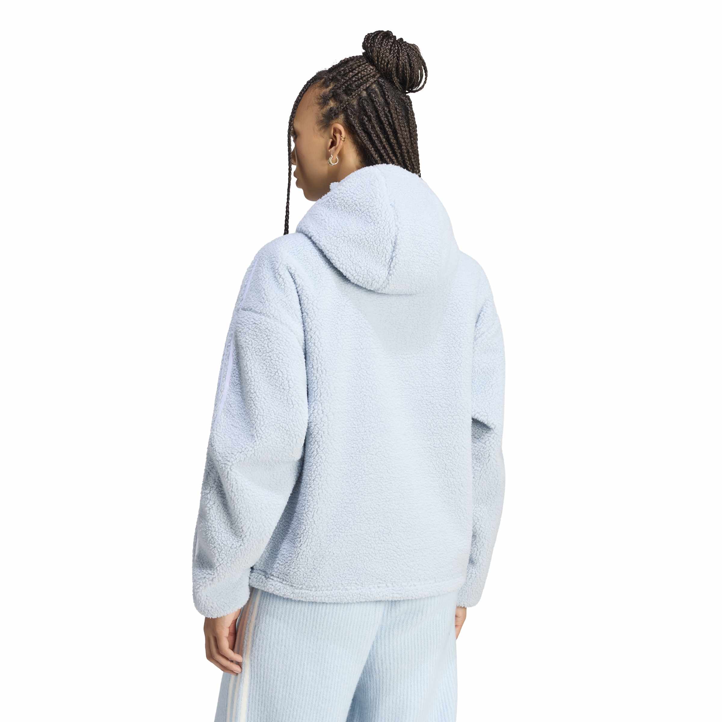 Adidas x Jennie Womens Fleece Hoodie Jacket