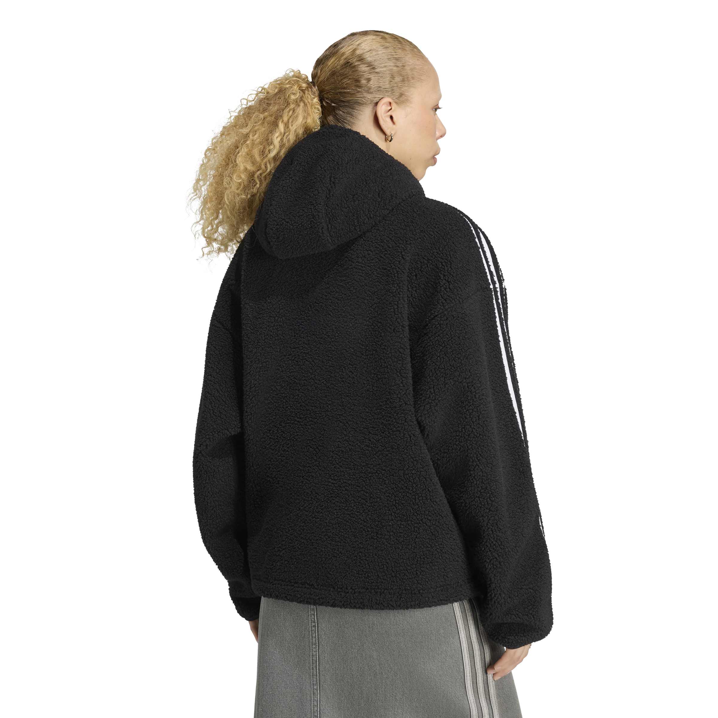 Adidas x Jennie Womens Fleece Hoodie Jacket