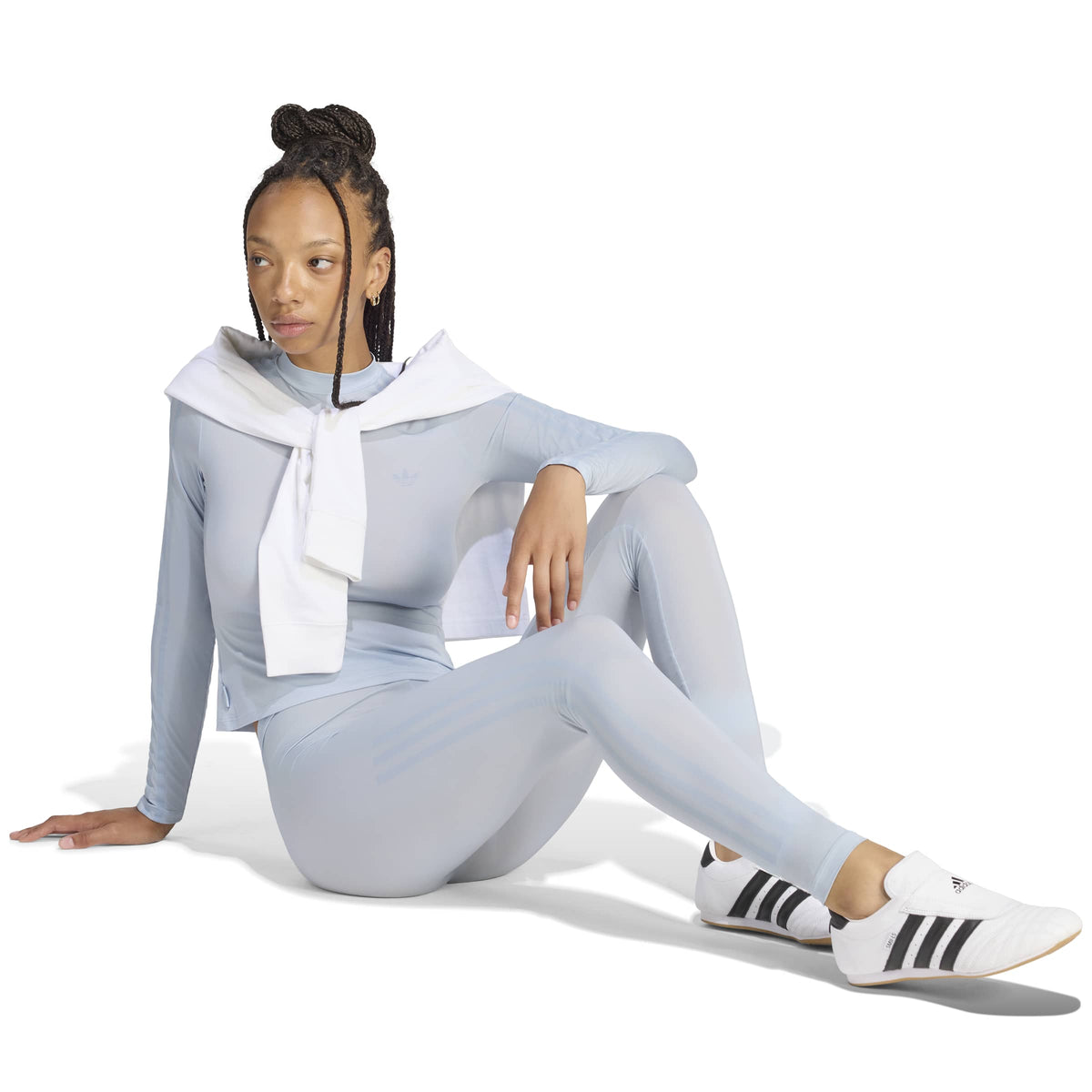 Adidas x Jennie Womens Sheer Leggings