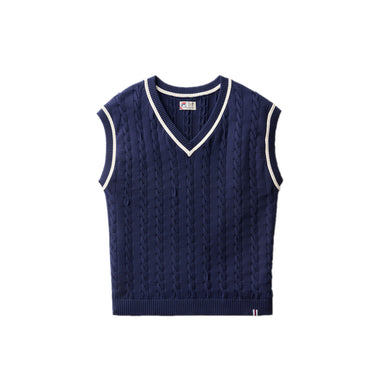 Fila Mens Baseline Cable Knit Vest