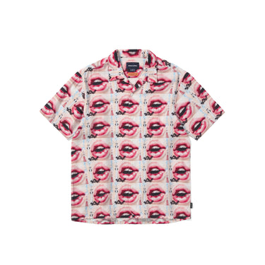 Thisisneverthat Mens Lips Rayon SS Shirt