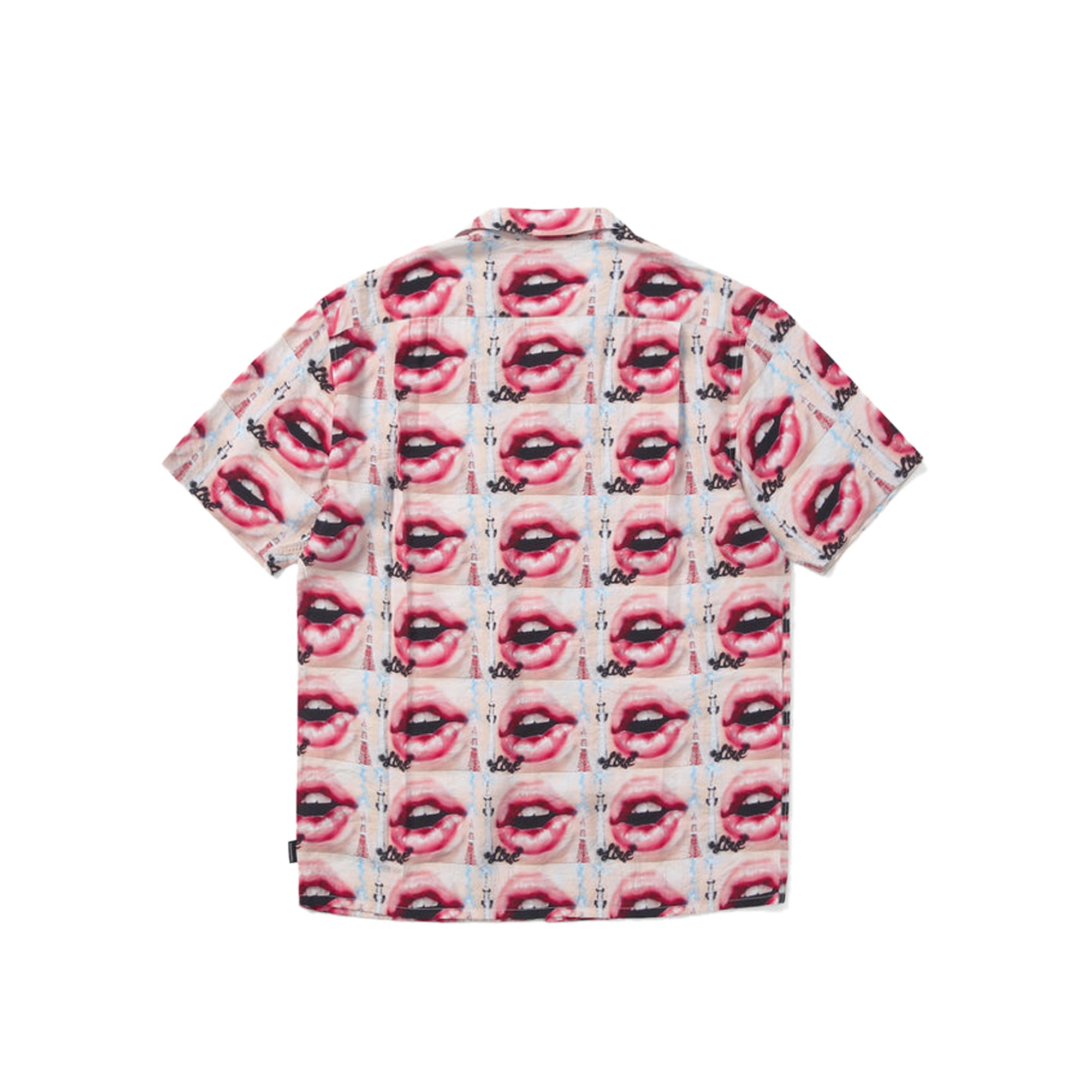 Thisisneverthat Mens Lips Rayon SS Shirt