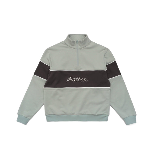 Malbon Golf Mens Collegiate Quarter Zip – Extra Butter