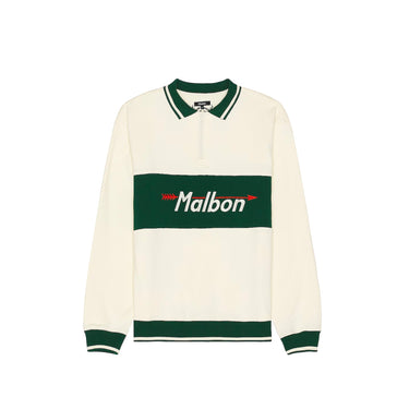 Malbon Golf Mens Rockford 1/4 Zip Sweater