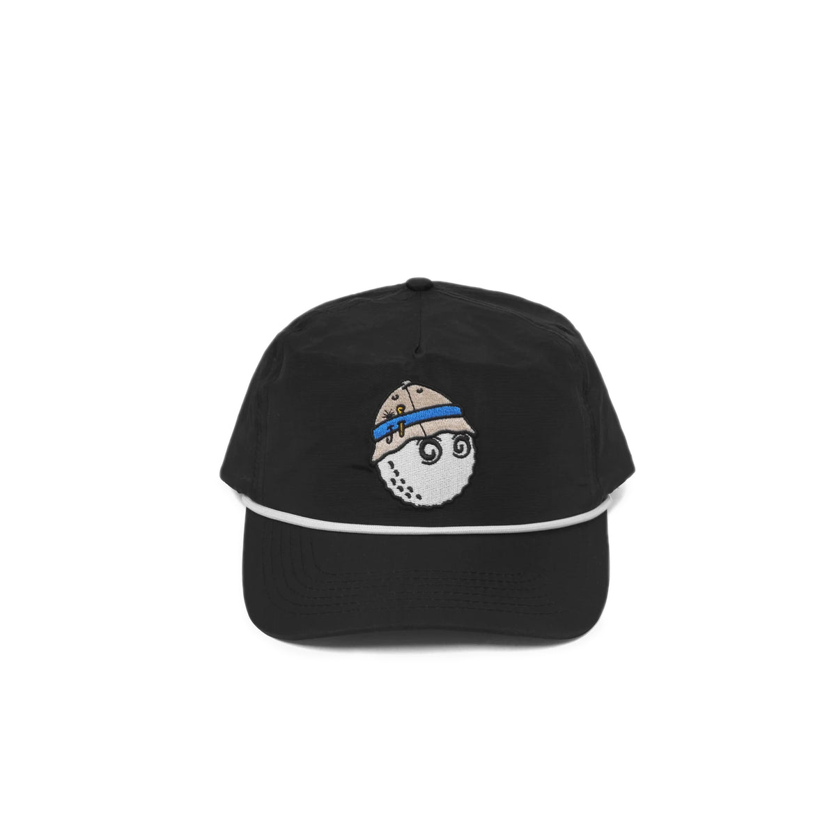 Malbon Golf Hat Sun Protection Baseball Cap Black malbon golf hat - TikTok Shop main image 2