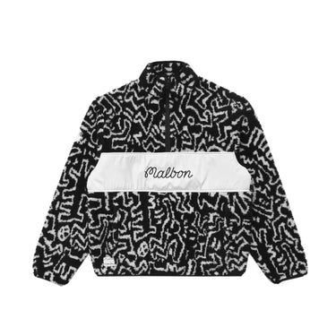 Malbon x Keith Haring Mens Sherpa Pullover