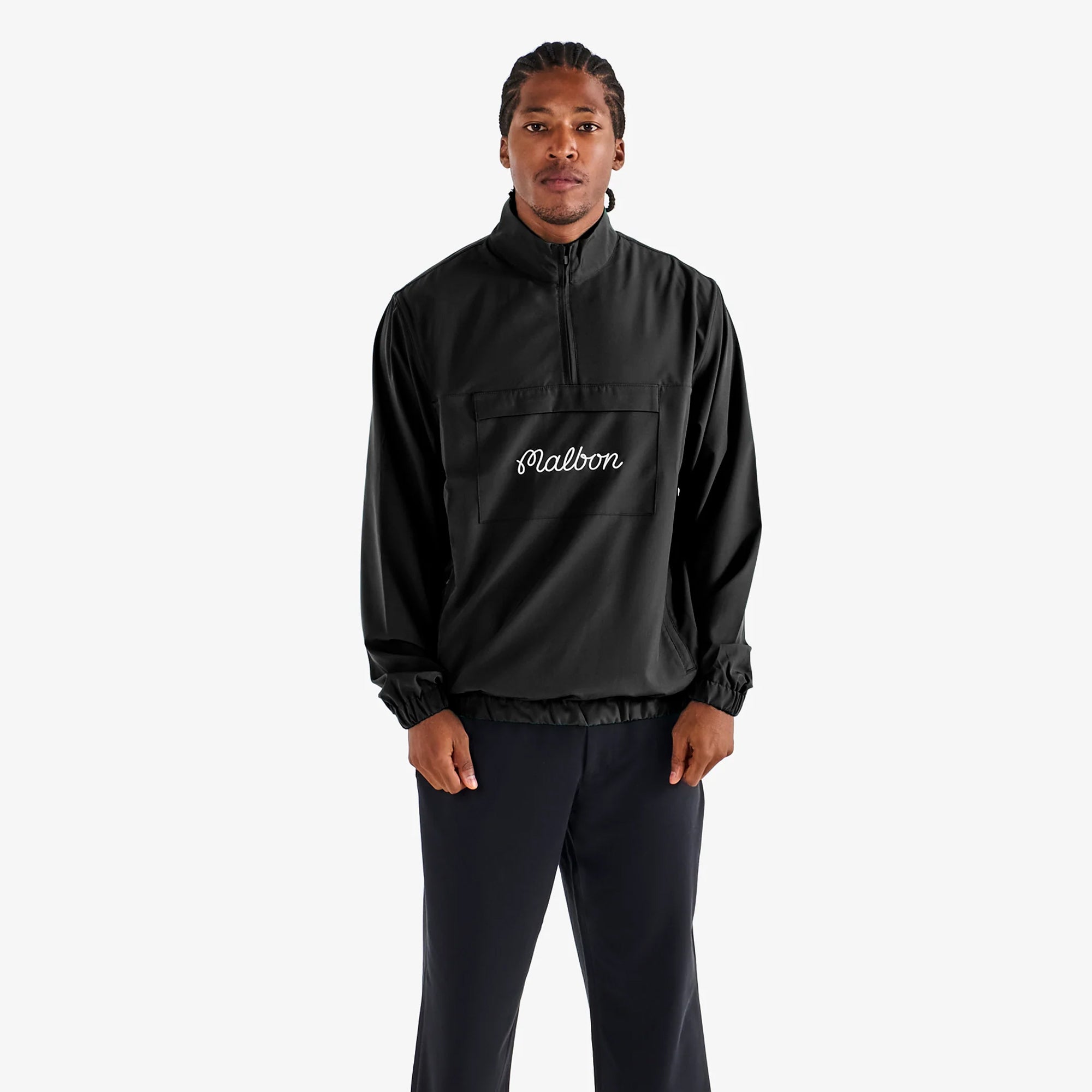 Malbon Golf Mens Cypres Anorak Jacket – Extra Butter