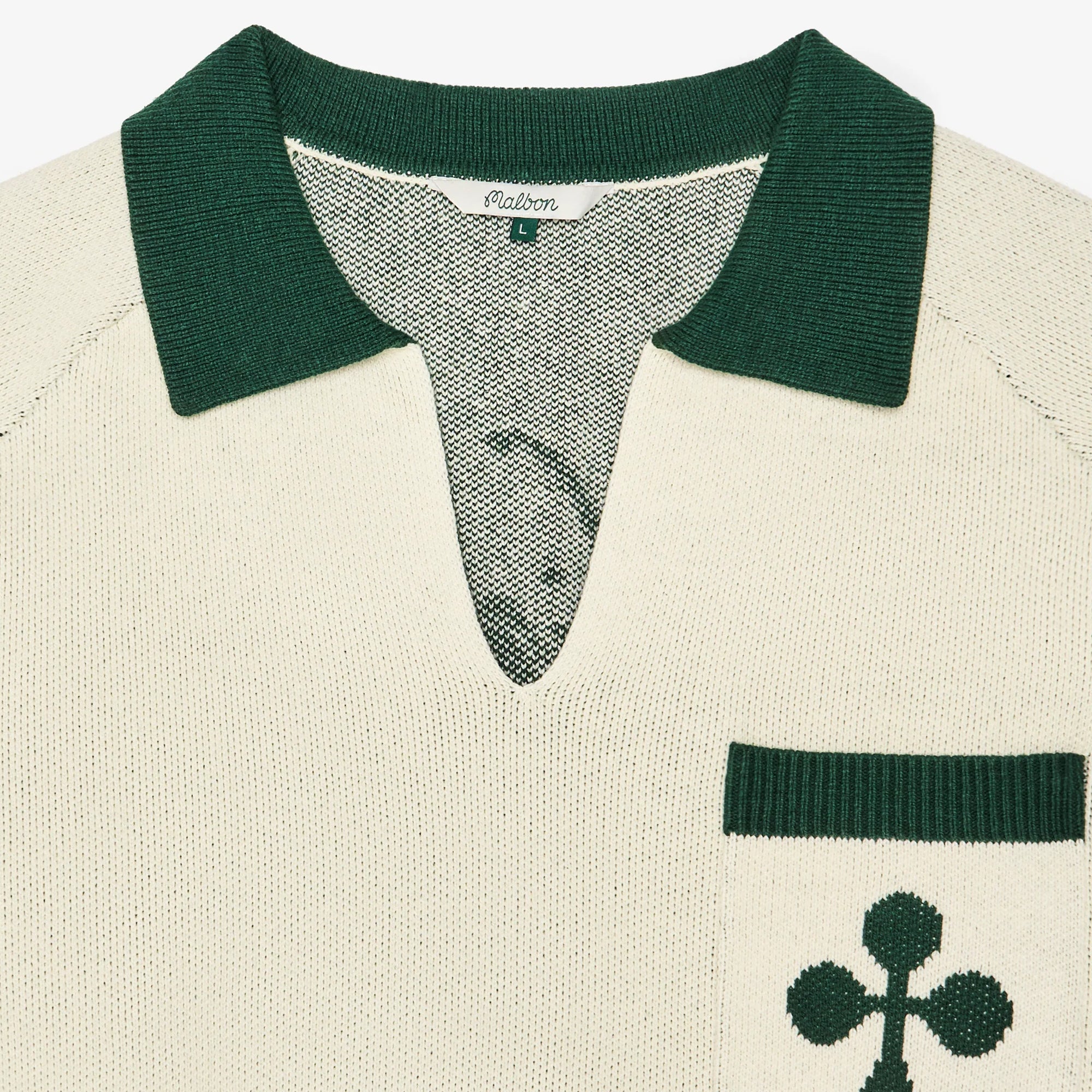 Malbon Golf Mens King Of Clubs Sweater