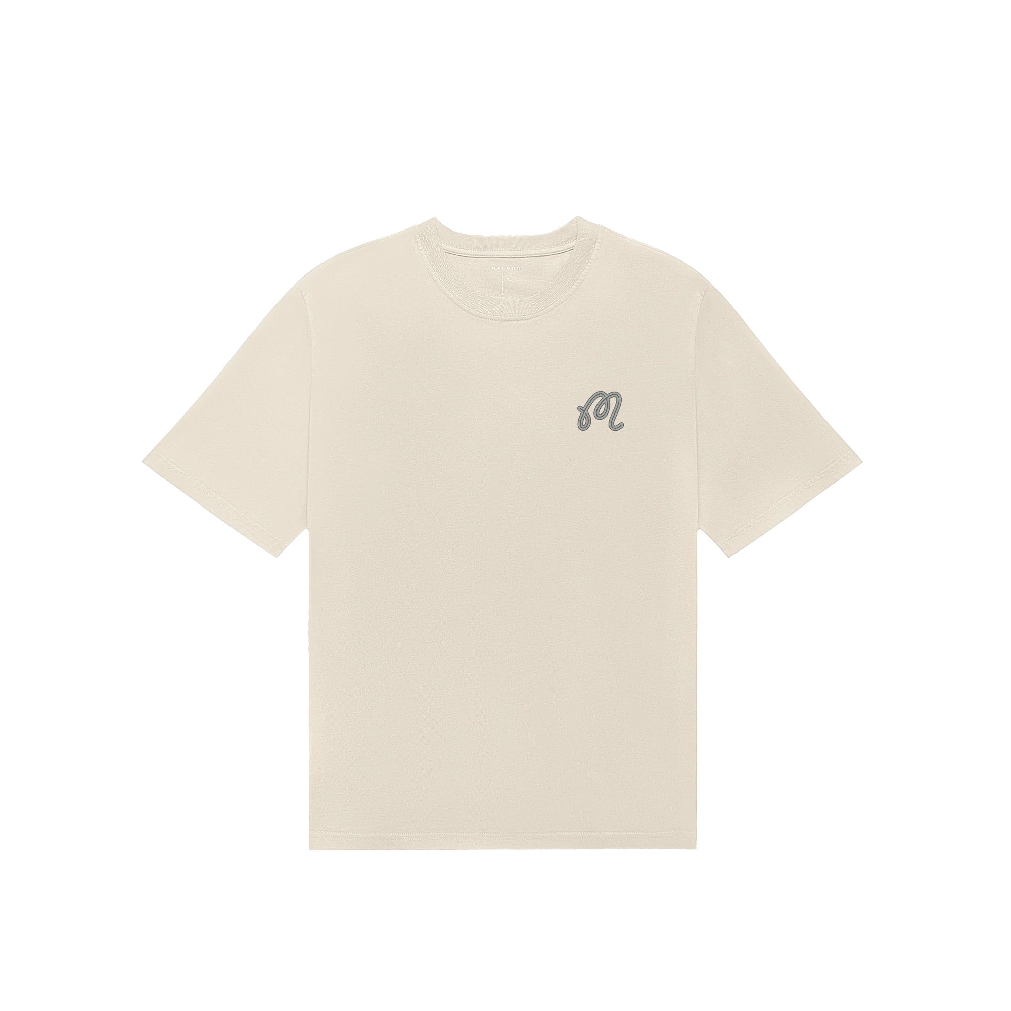 Malbon Golf Mens Bermuda Hawk & Dove Tee – Extra Butter