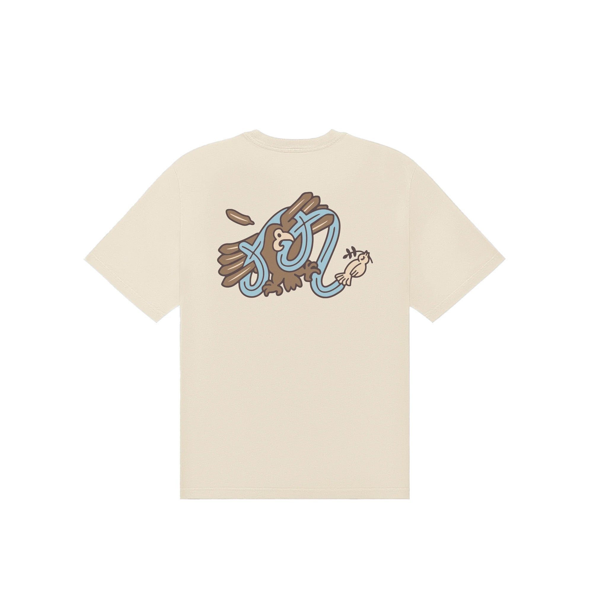 Malbon Golf Mens Bermuda Hawk & Dove Tee