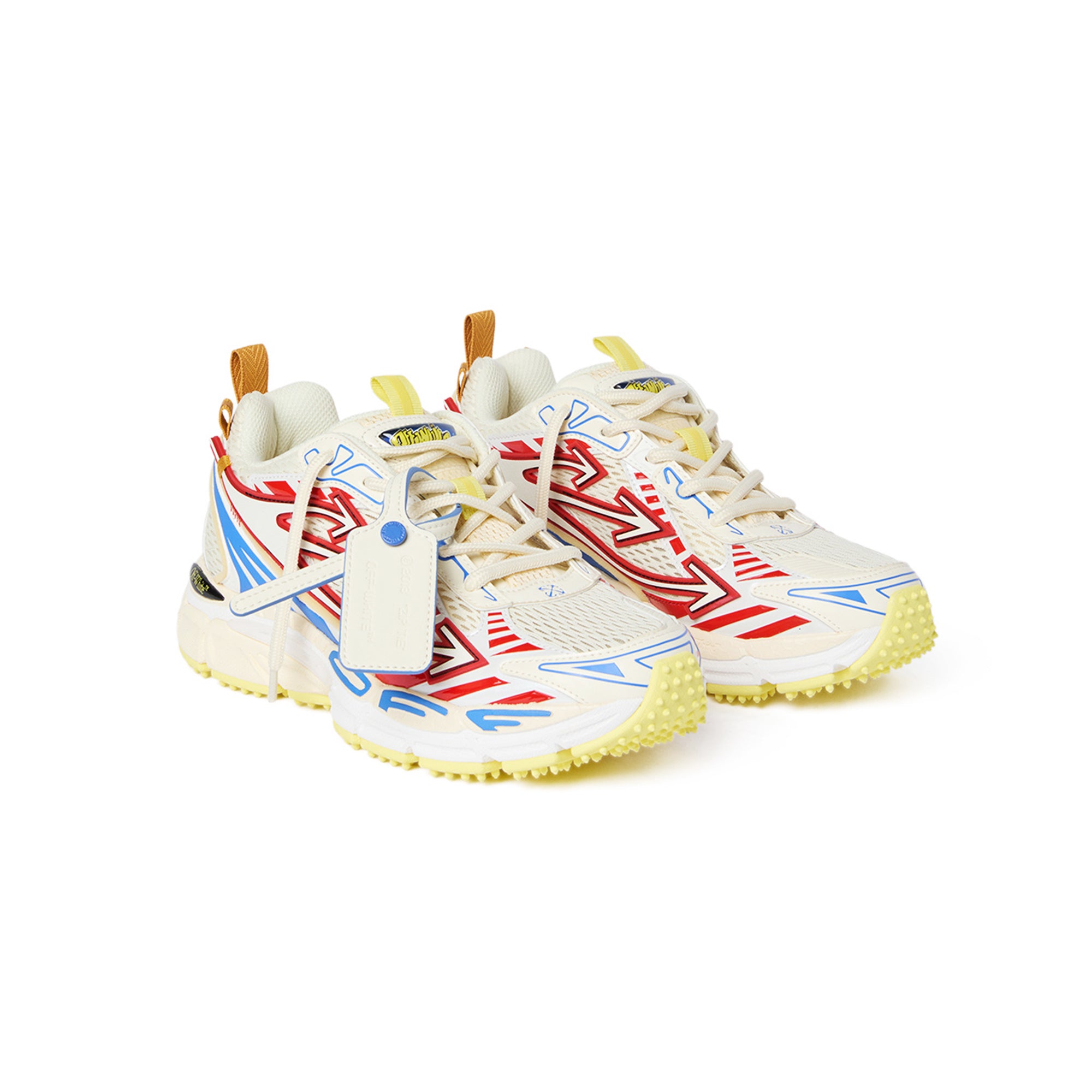 Off-White Mens Be Right Back Mesh Shoes