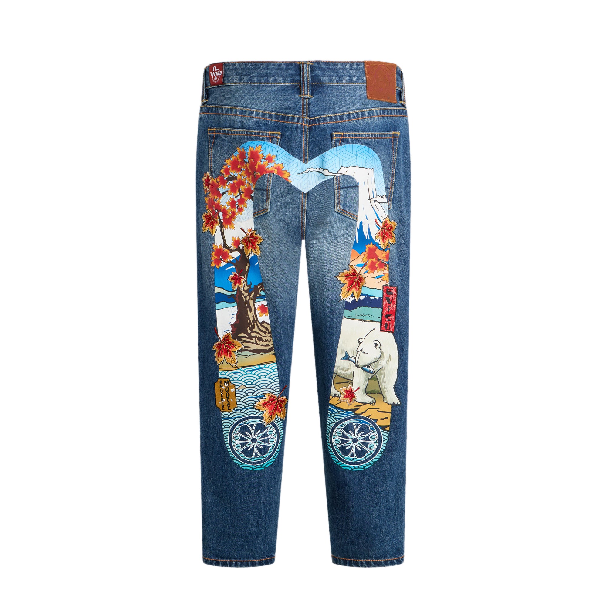 Moose Knuckles x Evisu Mens Jeans Pants