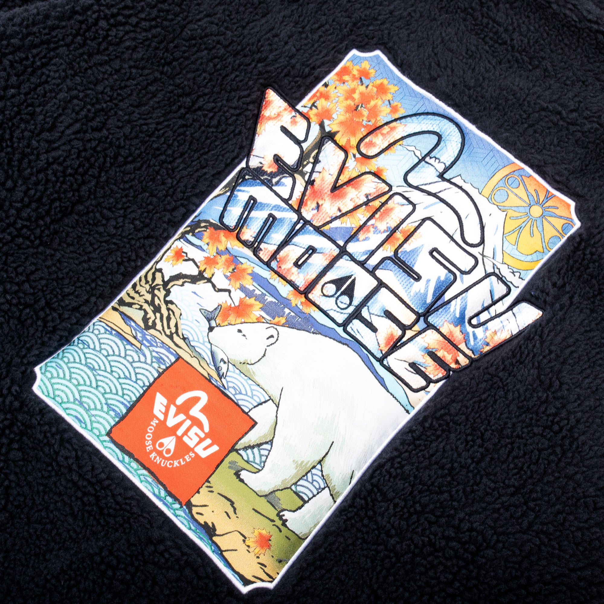 Moose Knuckles x Evisu Mens Fleece Jacket