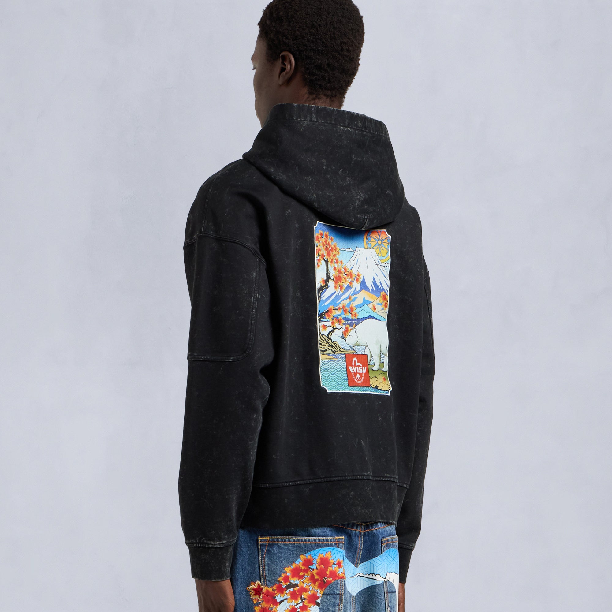 Moose Knuckles x Evisu Mens Hoodie