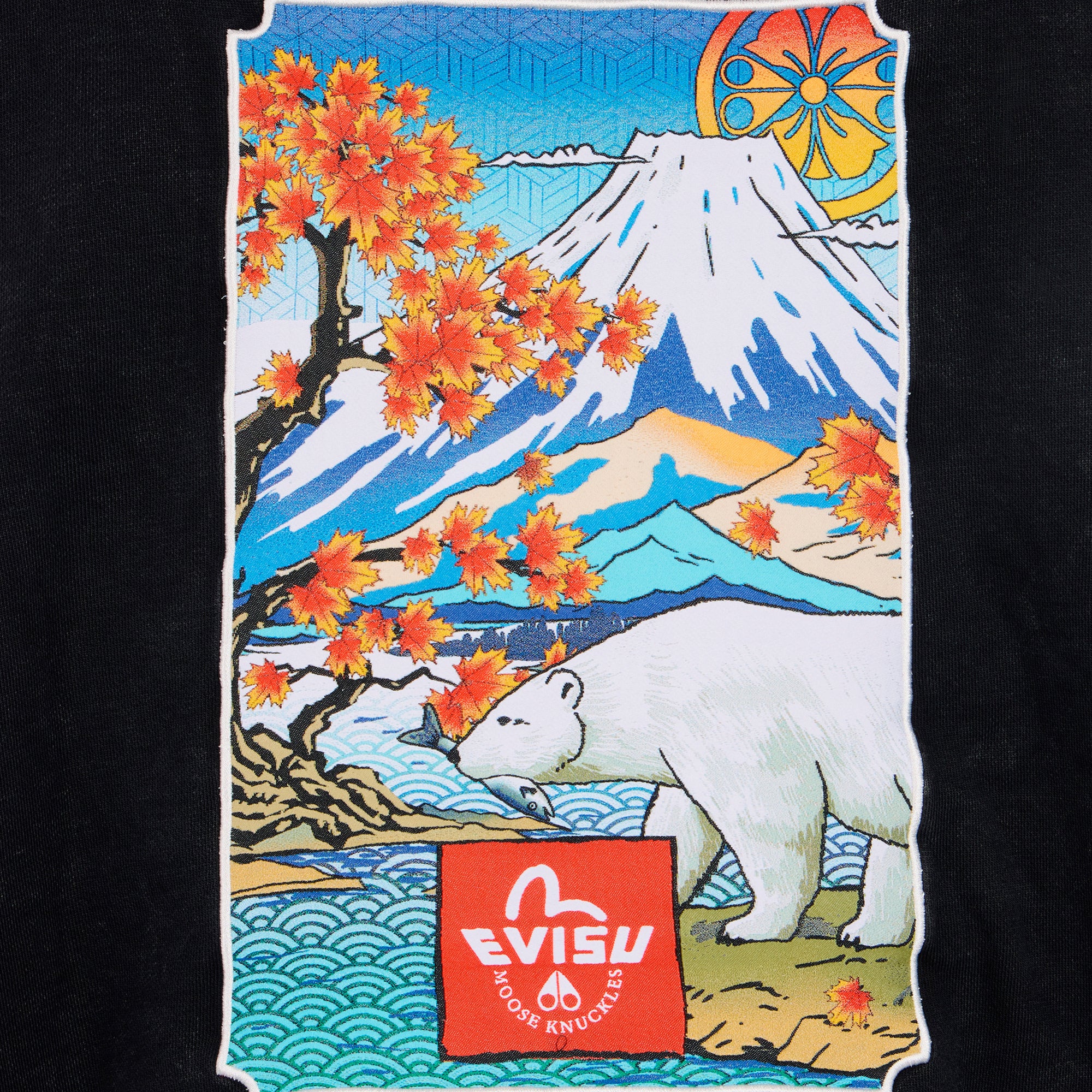 Moose Knuckles x Evisu Mens Hoodie