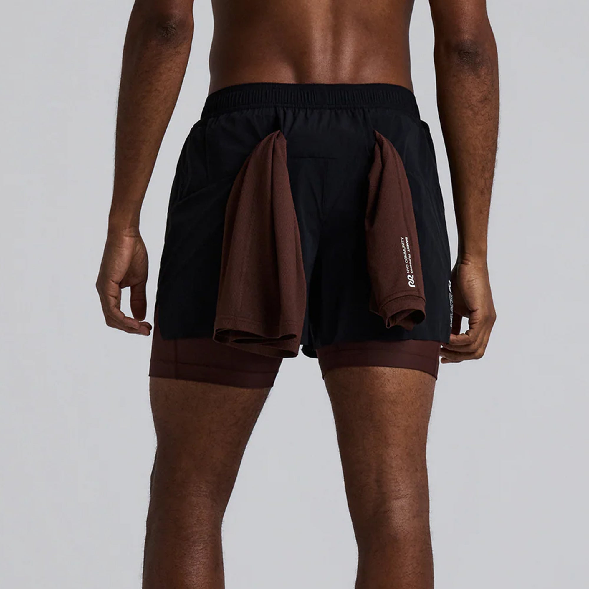 Bandit Running Mens Vento Training With Solite Liner Shorts (2 in 1)