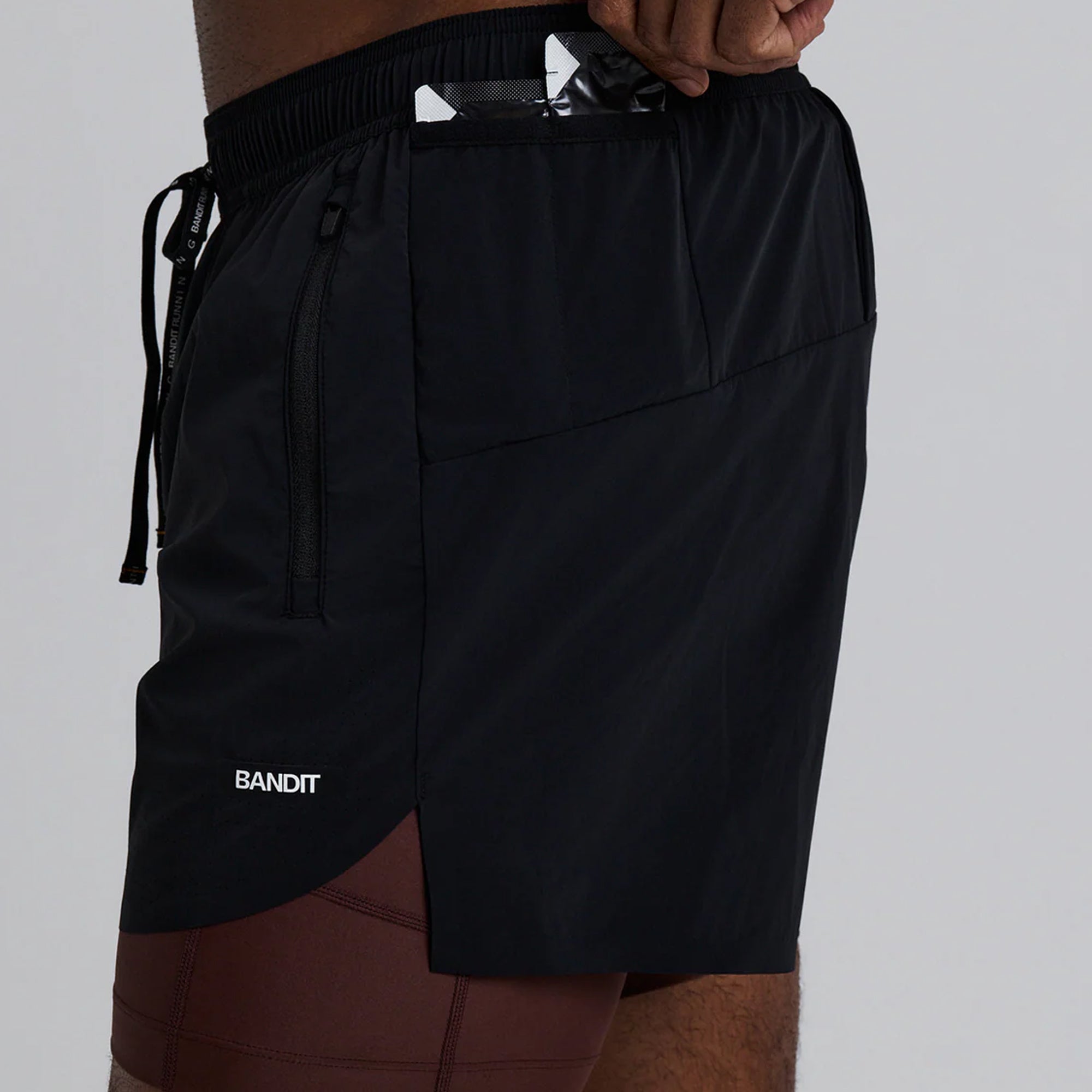 Bandit Running Mens Vento Training With Solite Liner Shorts (2 in 1)