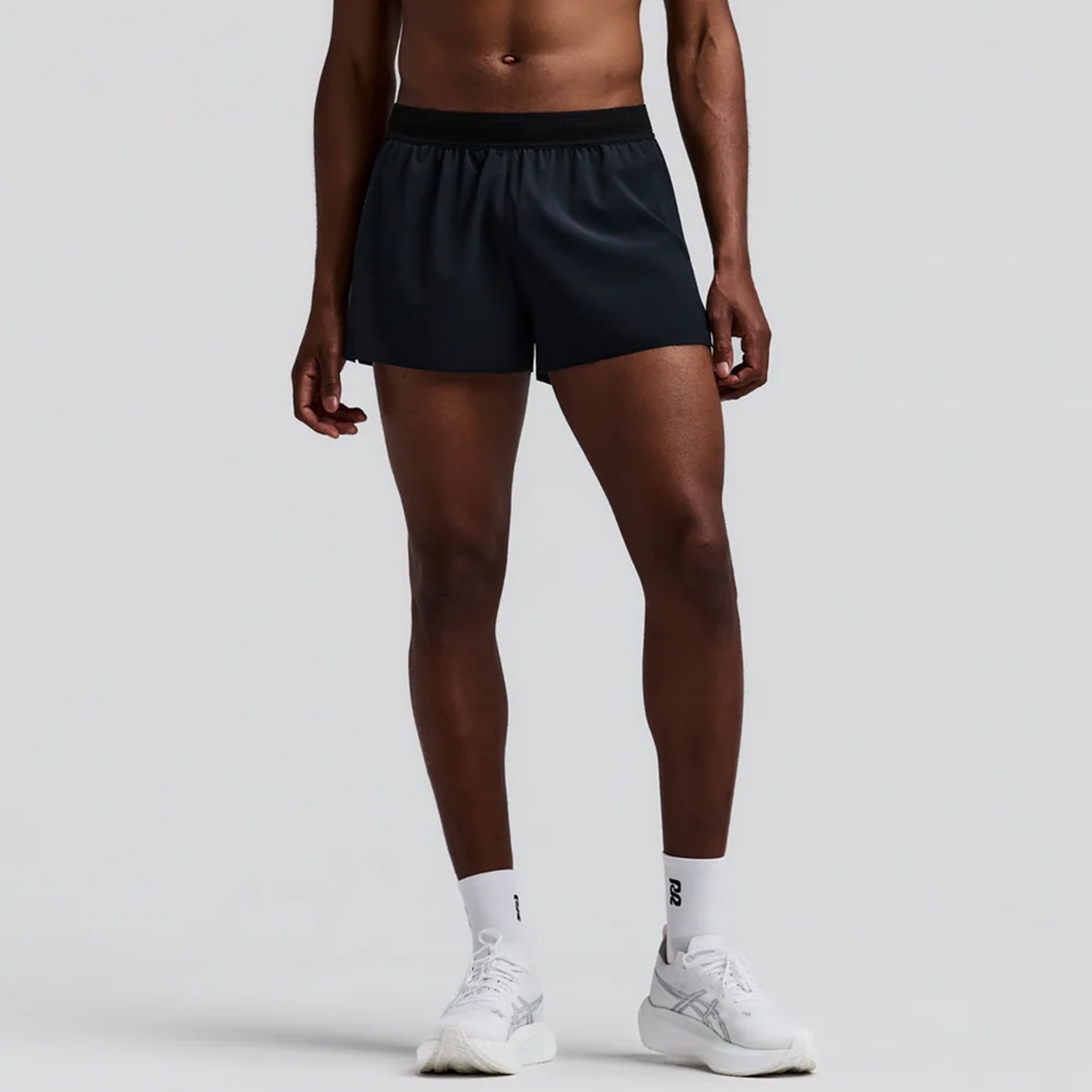 Bandit Running Mens Split Shorts With 2 Tone Mesh Wasitband