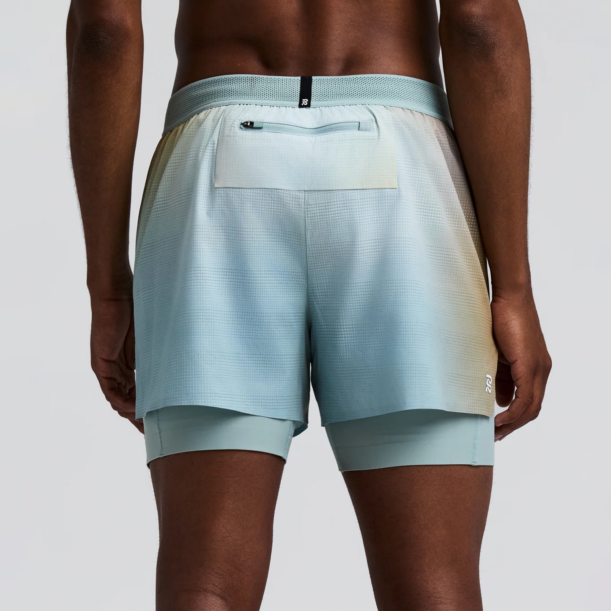 Bandit Running Mens 2 in 1 Shorts With Seamless Mesh Liner