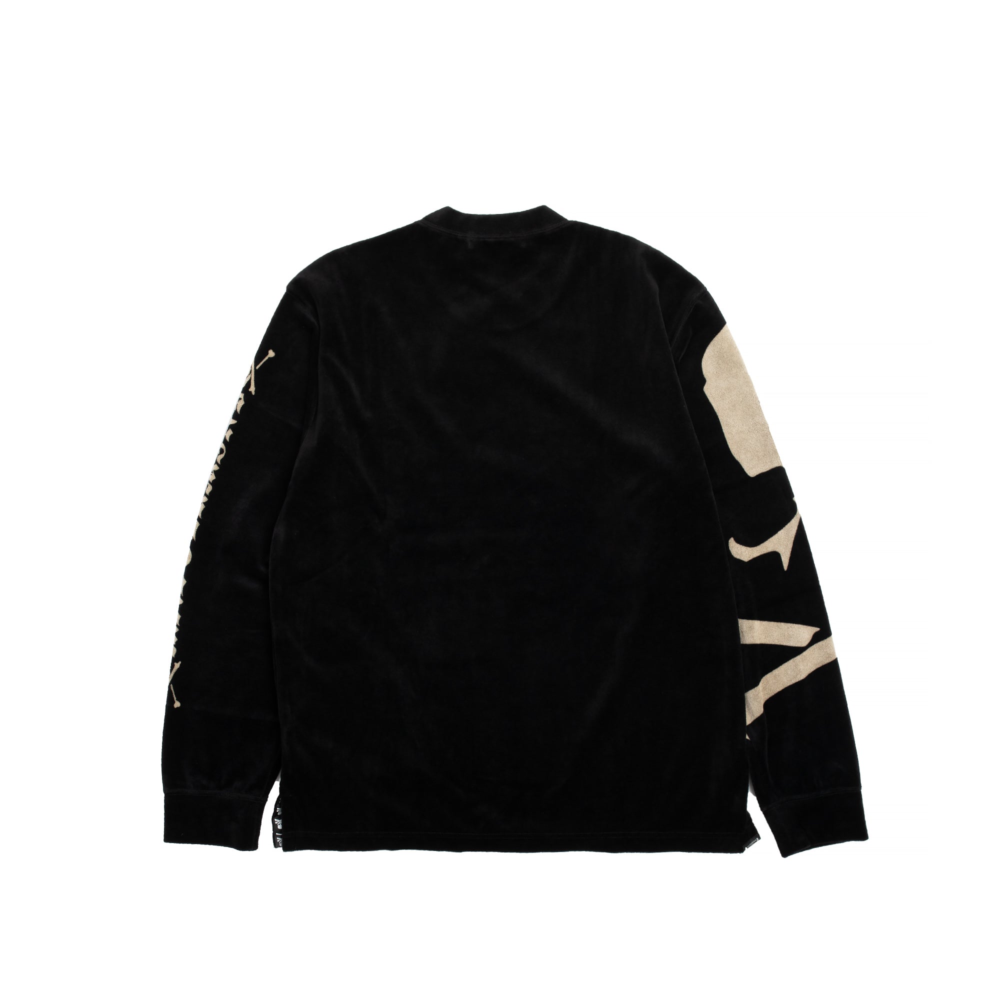 Mastermind JAPAN Mens Velour Long Sleeve Sweatshirt