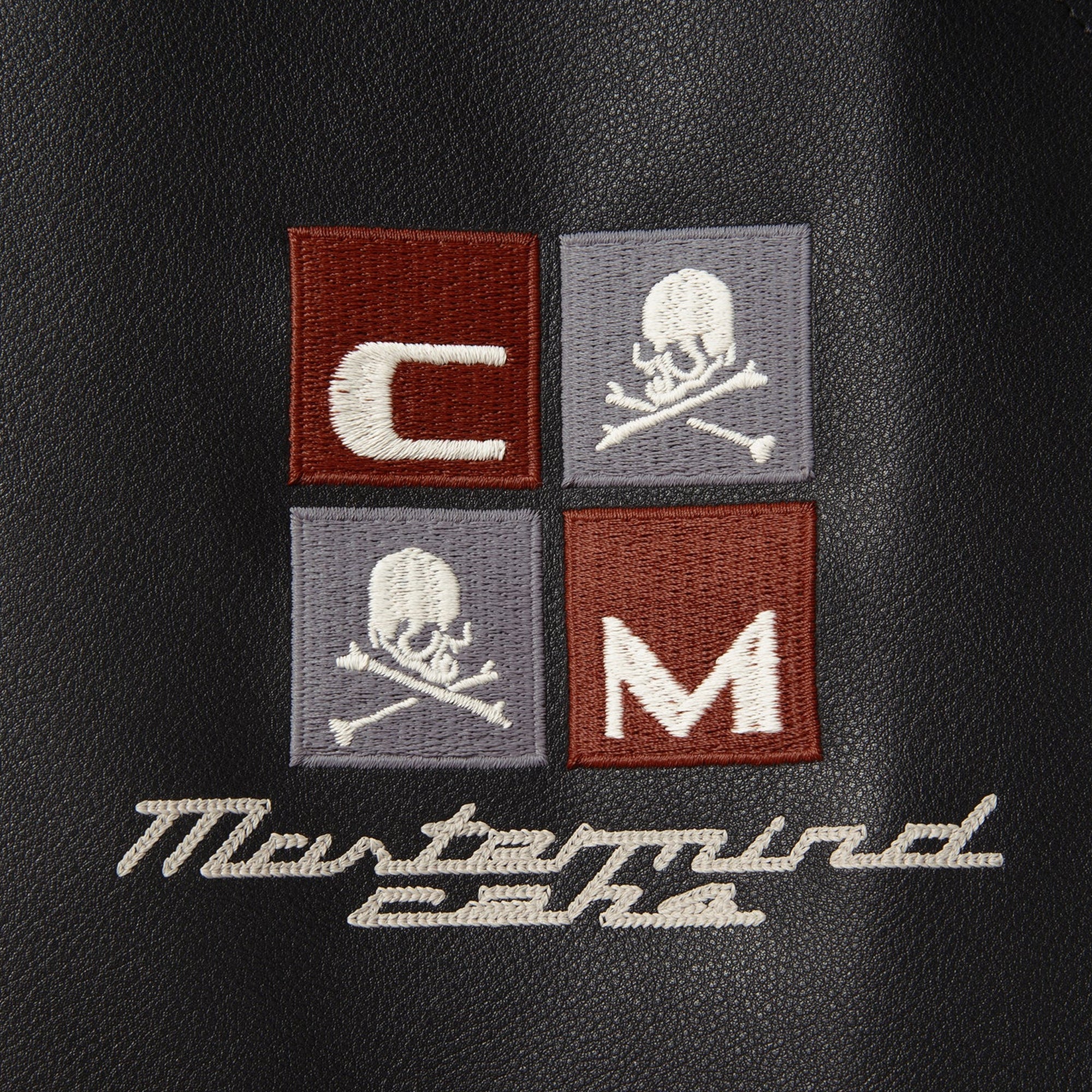 Mastermind JAPAN x C2H4 Mens Curvilinear Varsity Jacket