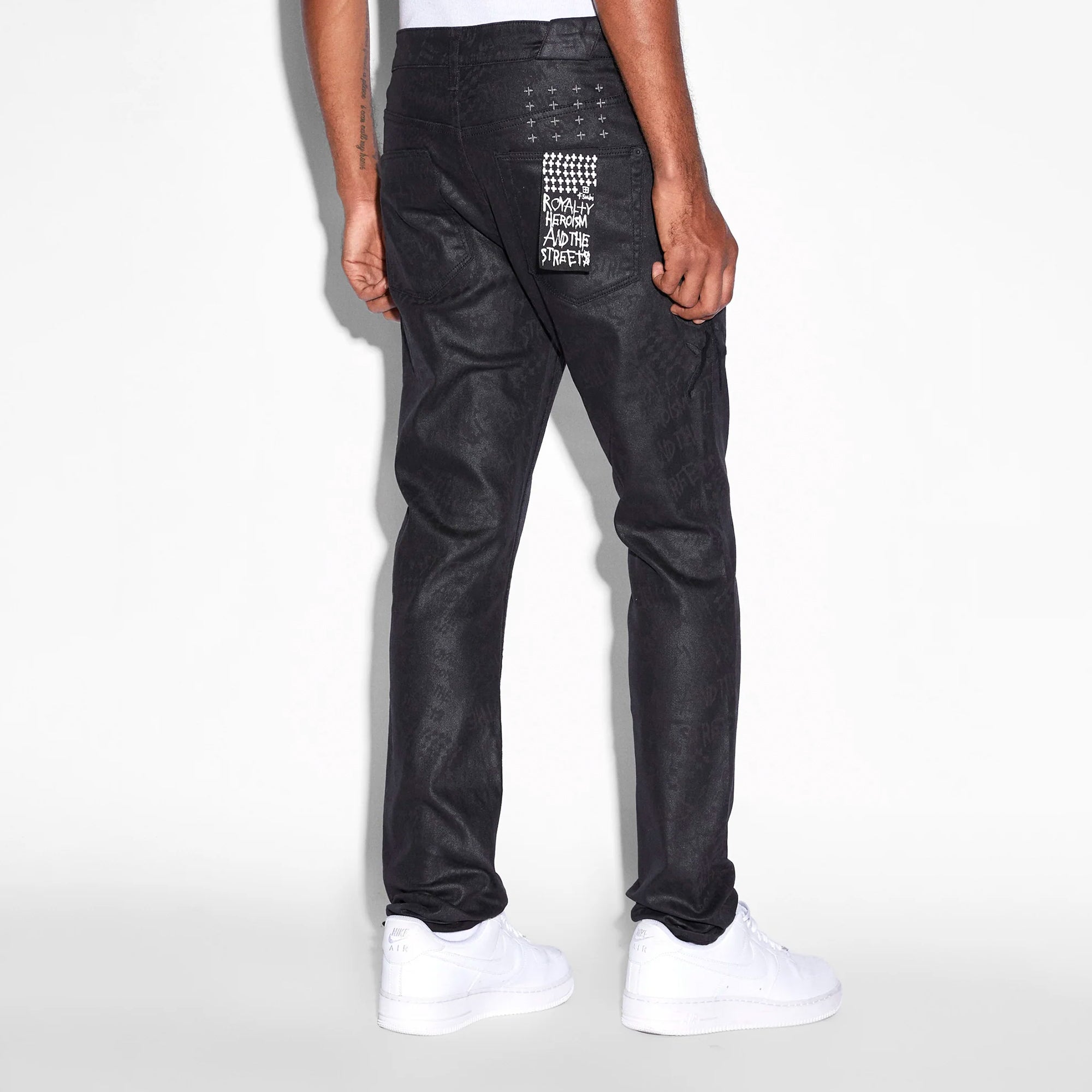 Ksubi Mens Chitch Black Grease Pants