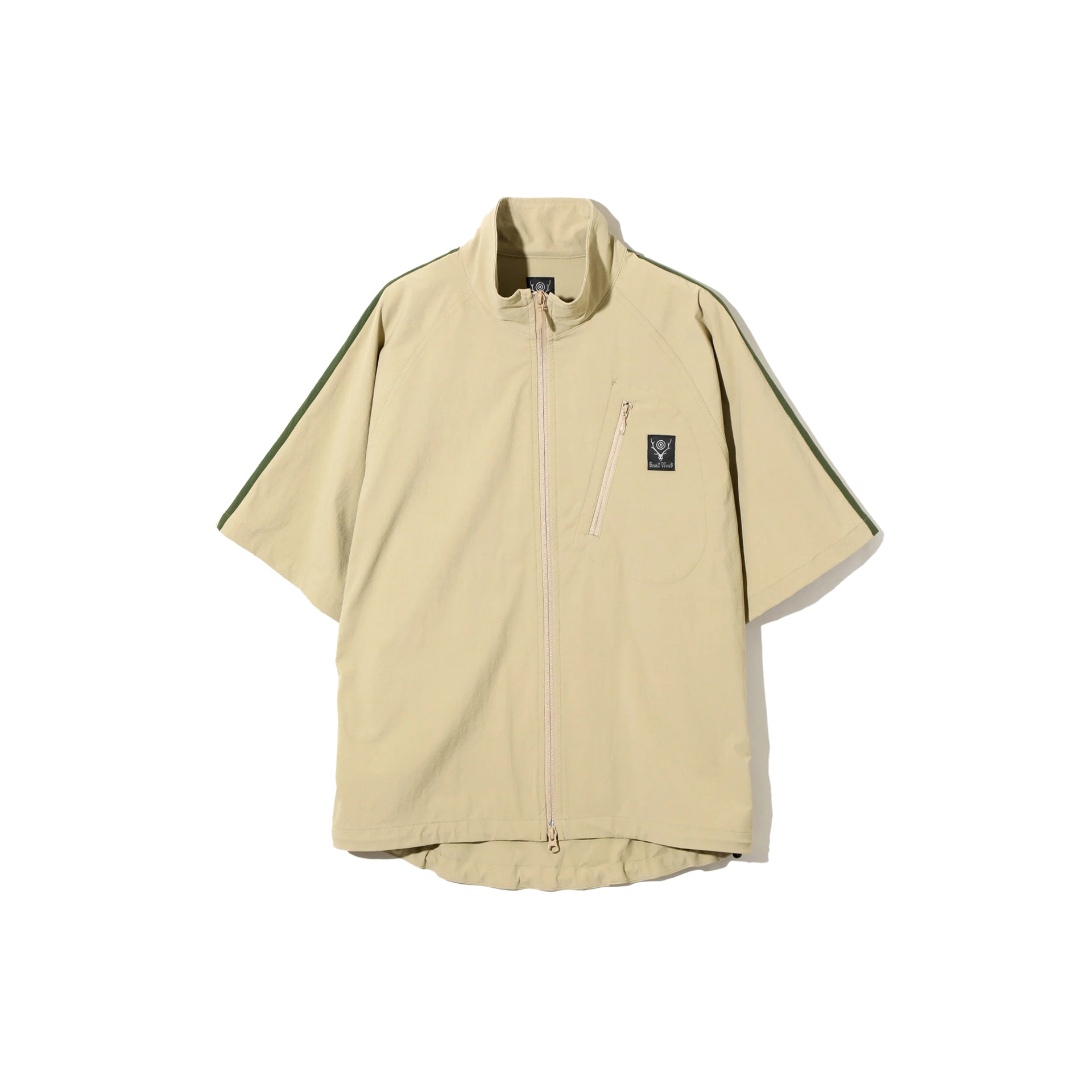 South2 West8 Mens S.L. Zipped Trail Shirt – Extra Butter