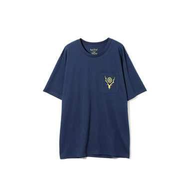 South2 West8 Mens Round Pocket SS Tee