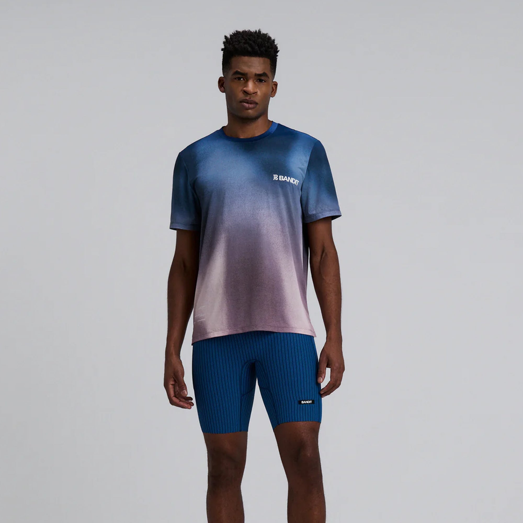 Bandit Running Mens Lightweight Drift Performance Tee