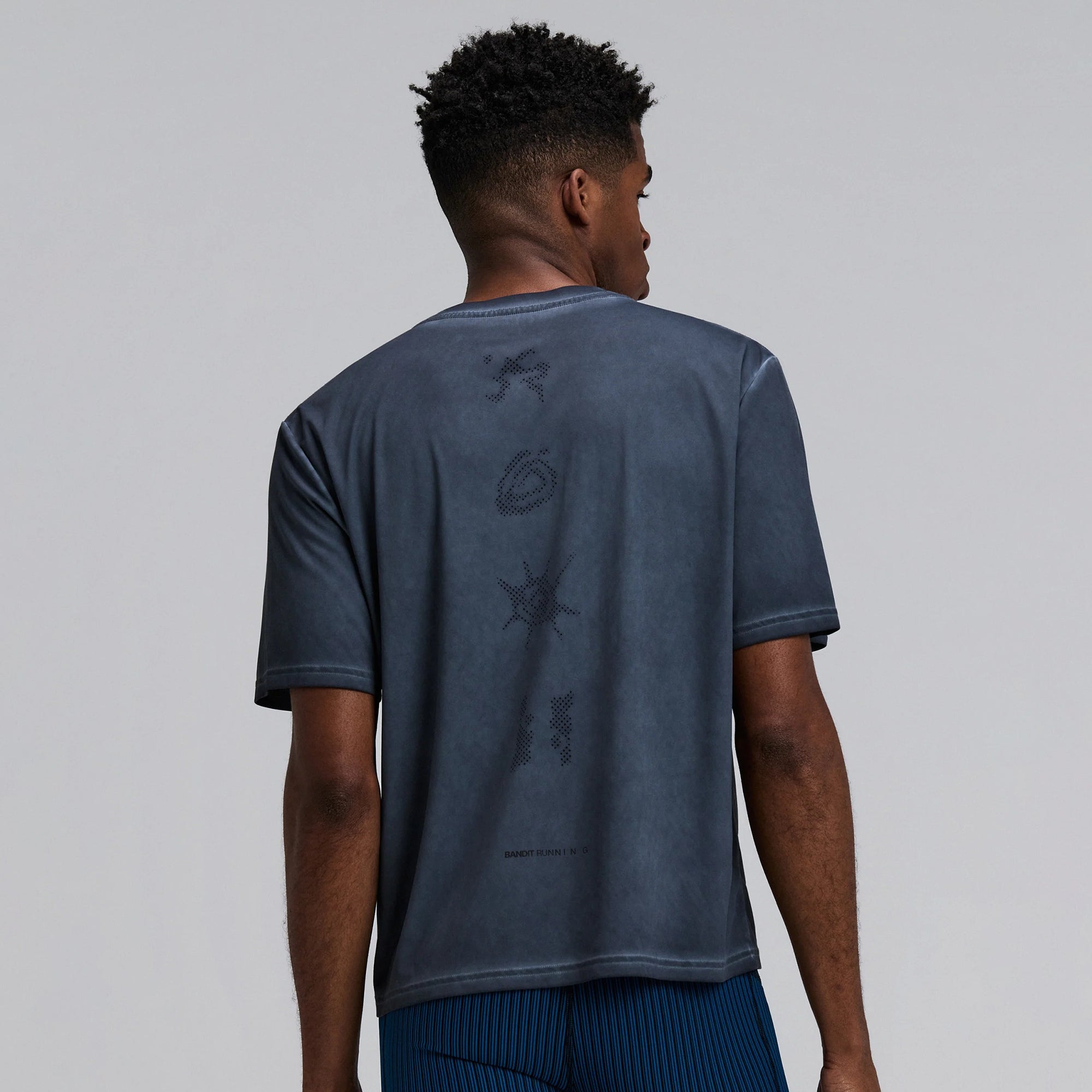 Bandit Running Mens FrioSoft Performance Box Tee