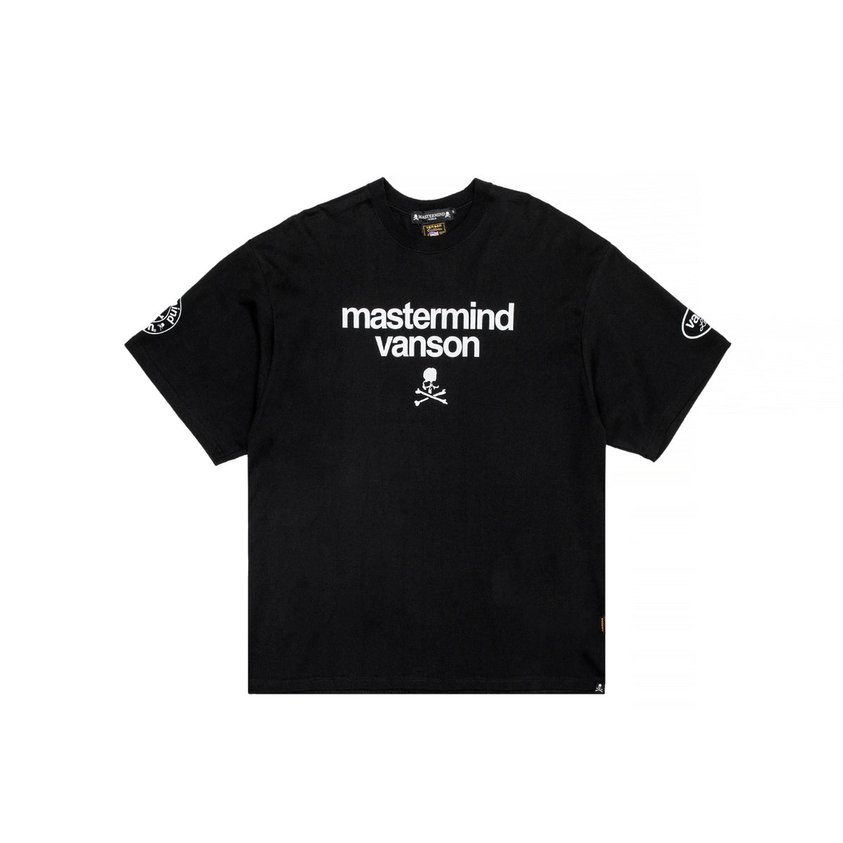 Mastermind WORLD x Vanson Mens Bone S/S Tee – Extra Butter