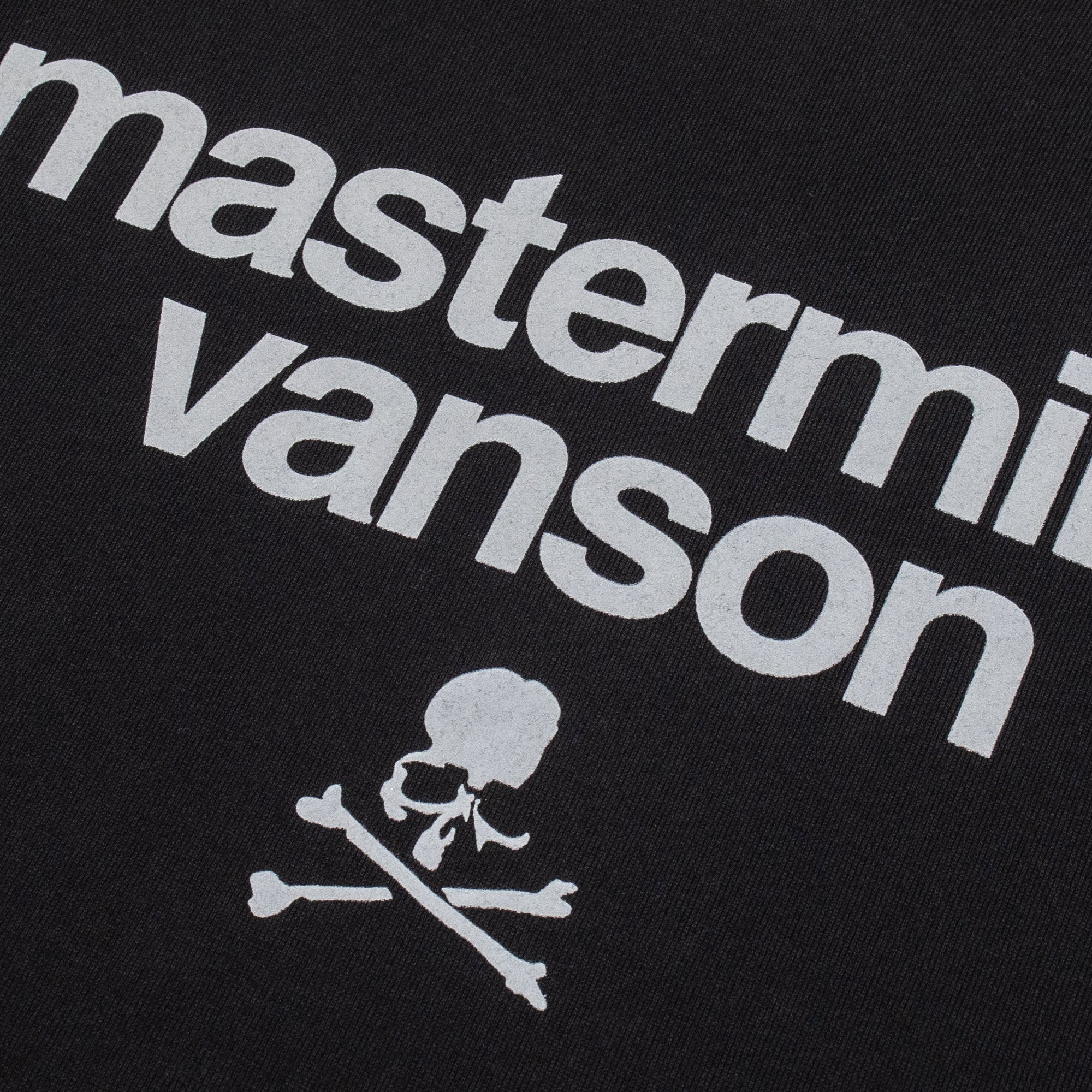 Mastermind WORLD x Vanson Mens Bone L/S Tee