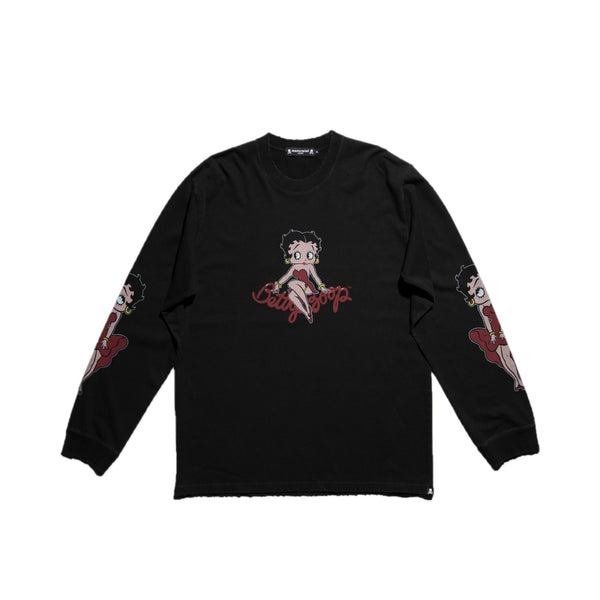 Mastermind WORLD x Betty Boop Mens L/S Tee – Extra Butter