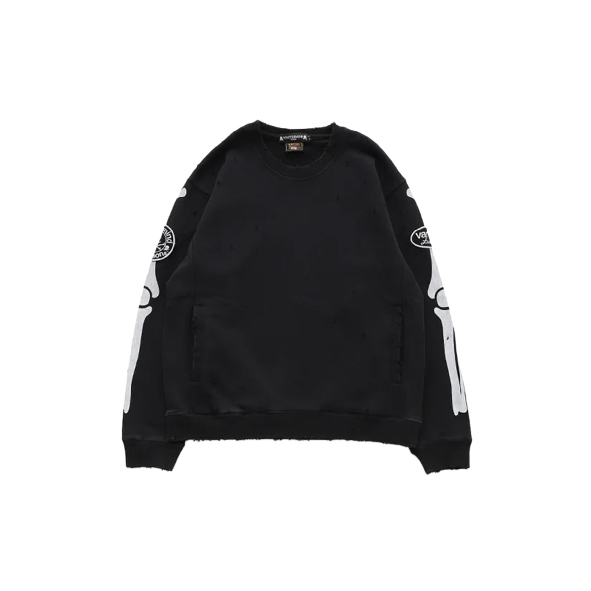Mastermind WORLD x Vanson Mens Crewneck Regular Fit Sweatshirt