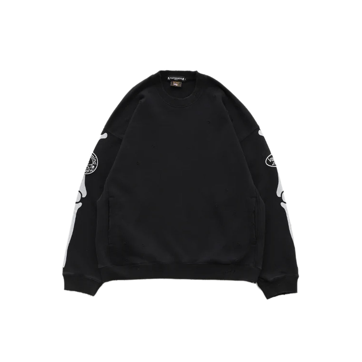 Mastermind WORLD x Vanson Mens Crewneck Boxy Fit Sweatshirt