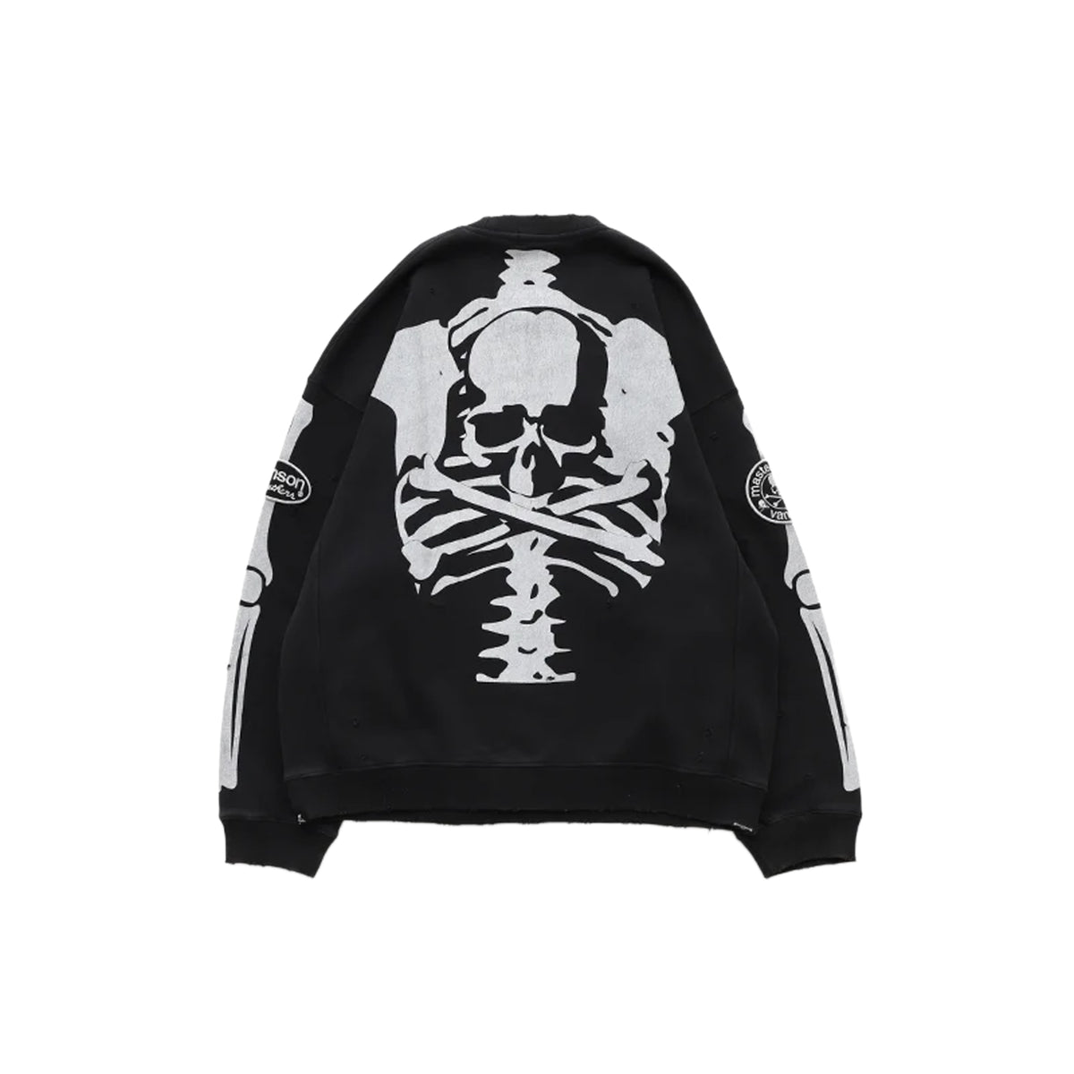 Mastermind WORLD x Vanson Mens Crewneck Boxy Fit Sweatshirt