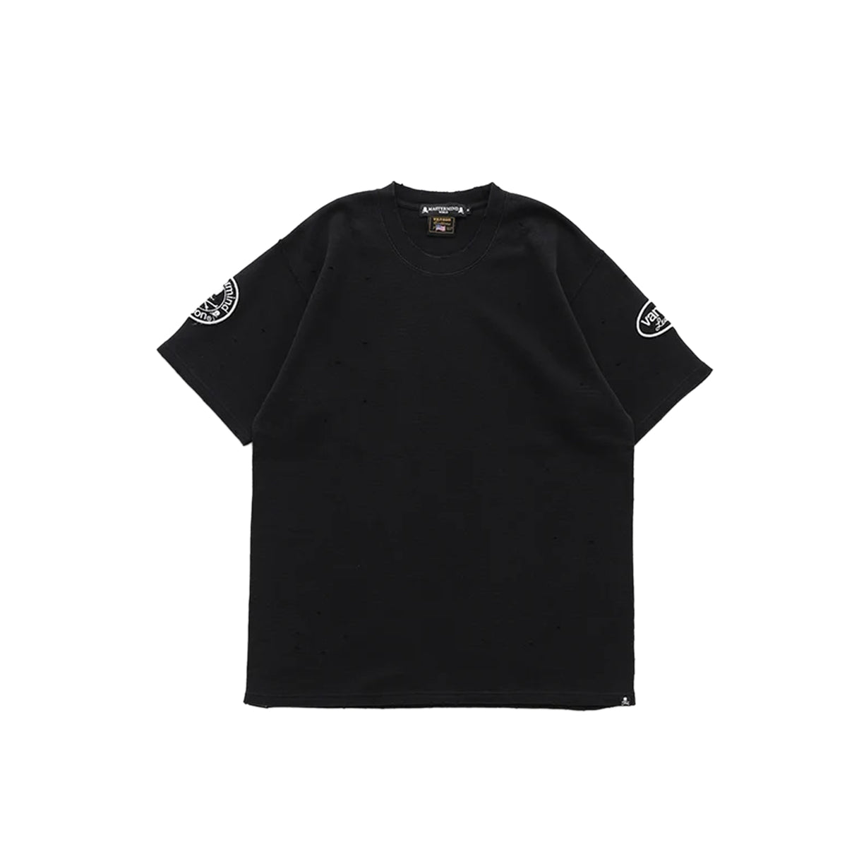 Mastermind WORLD x Vanson Mens Thermal Short Sleeve Regular Fit Tee