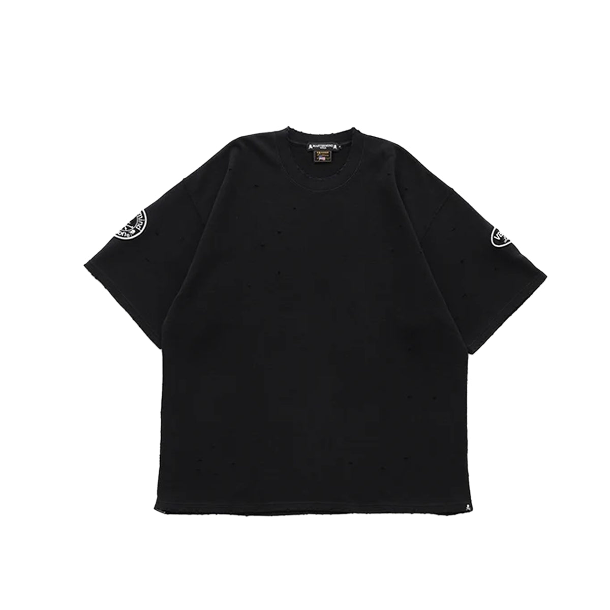 Mastermind WORLD x Vanson Mens Thermal Short Sleeve Boxy Fit Tee