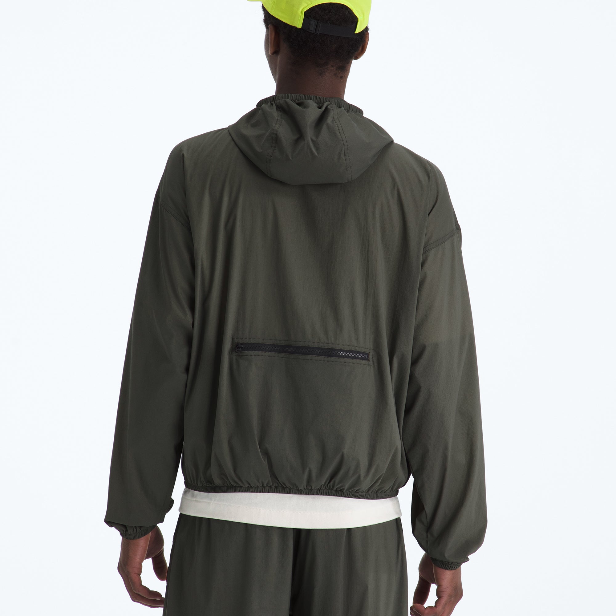 The North Face Mens Red Box Packable Hooded Wing Jacket