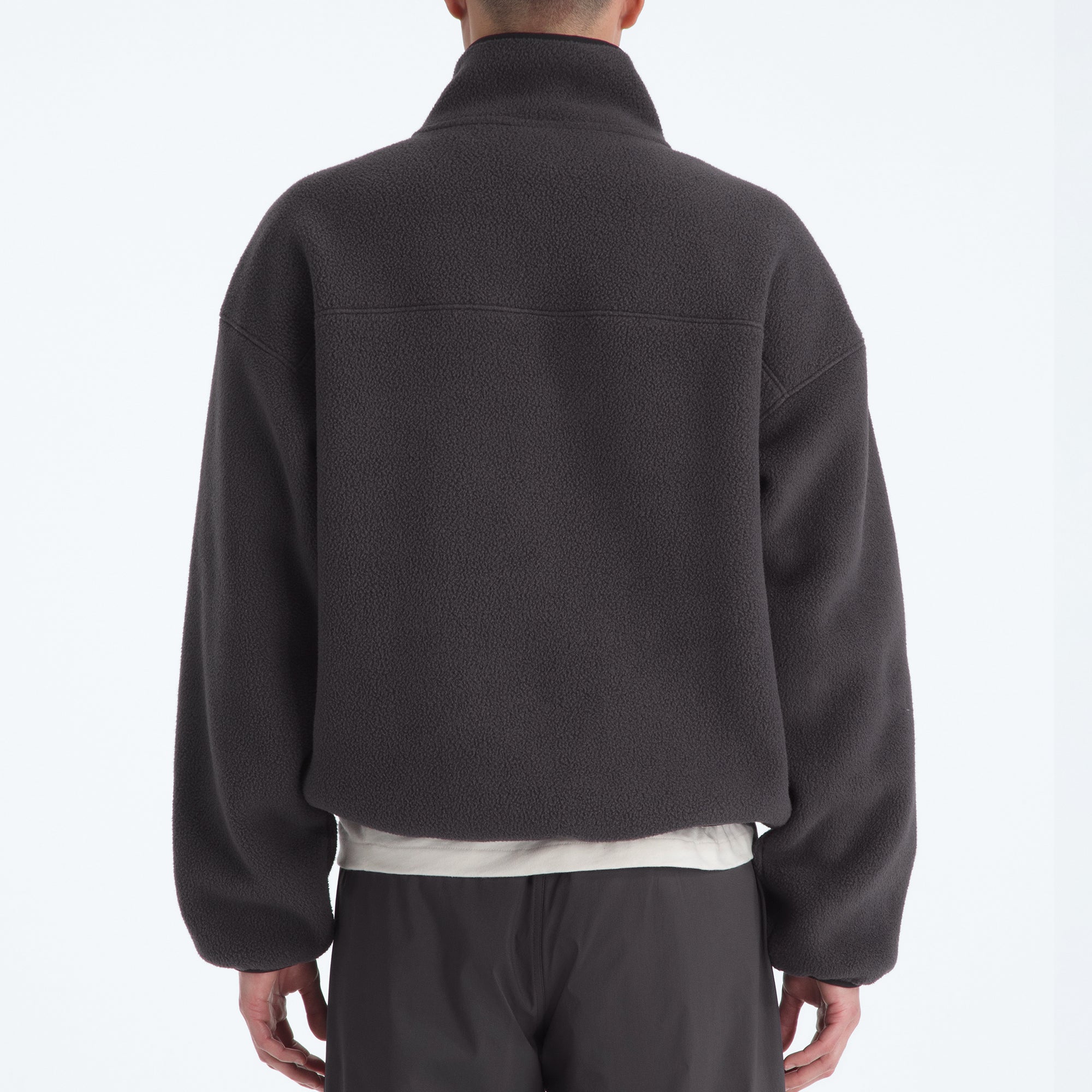 The North Face Mens Red Box Zip Fleece Pullover