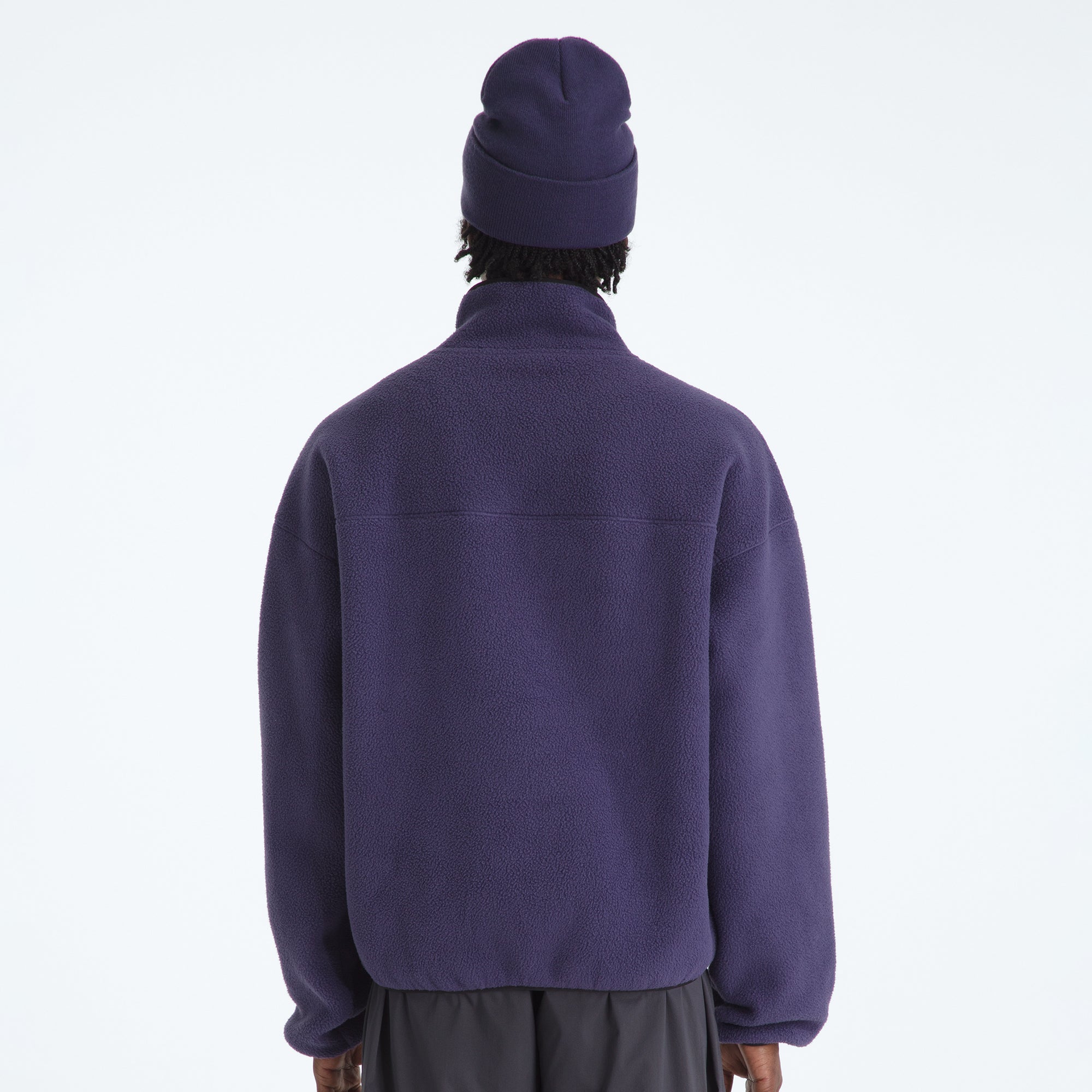 The North Face Mens Red Box Zip Fleece Pullover