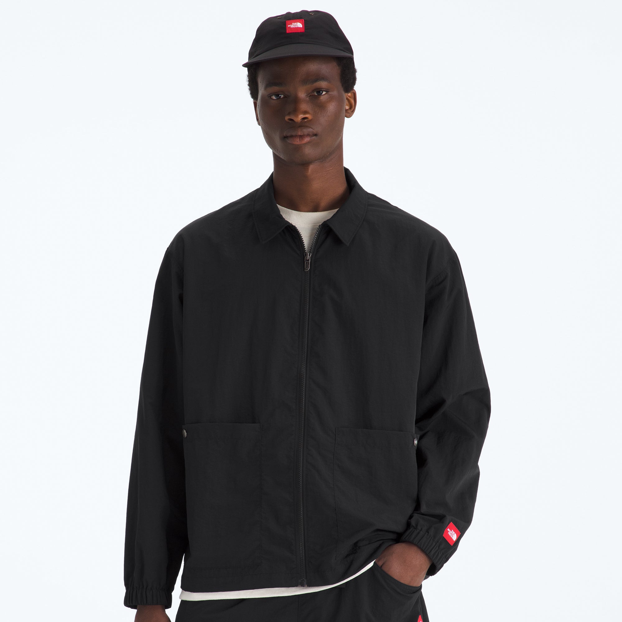 The North Face Mens Red Box Nylon Longsleeve Shirt – Extra Butter