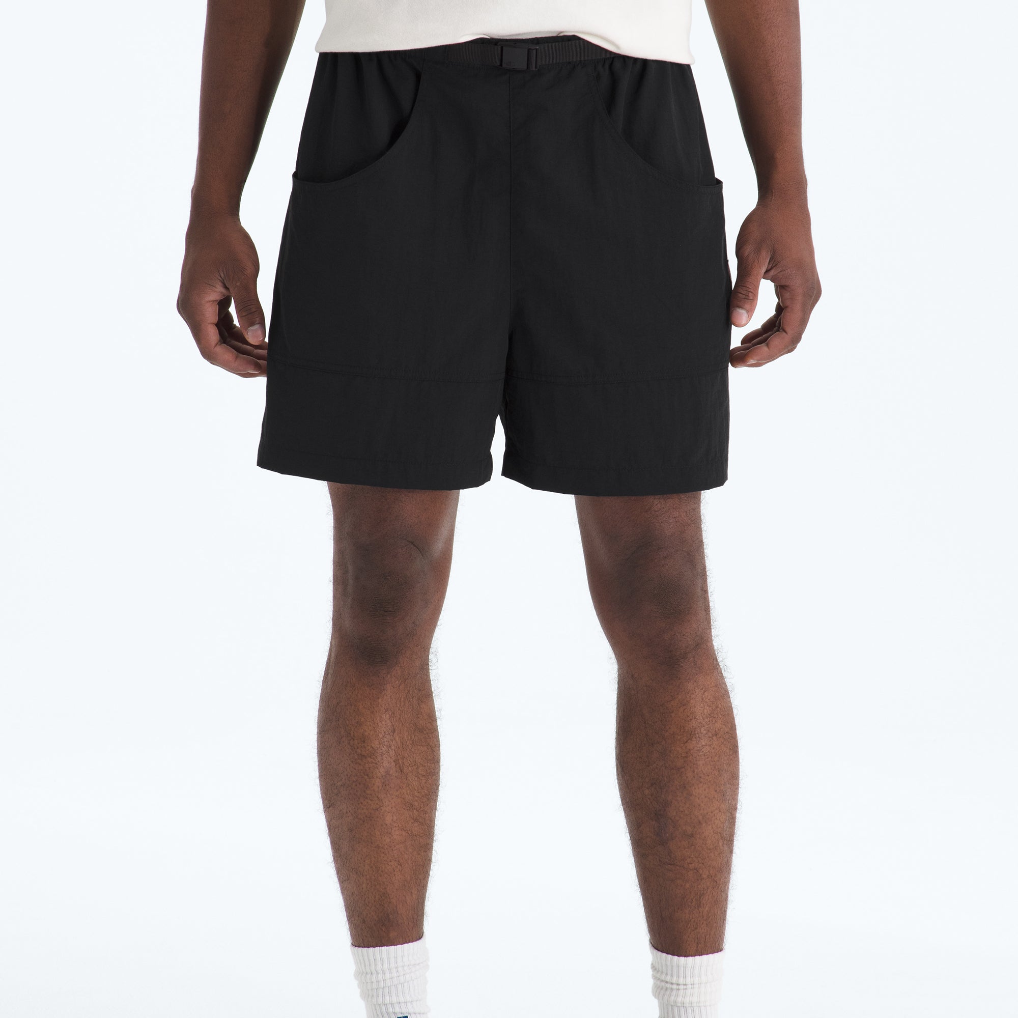 The North Face Mens Red Box Nylon Belted Short