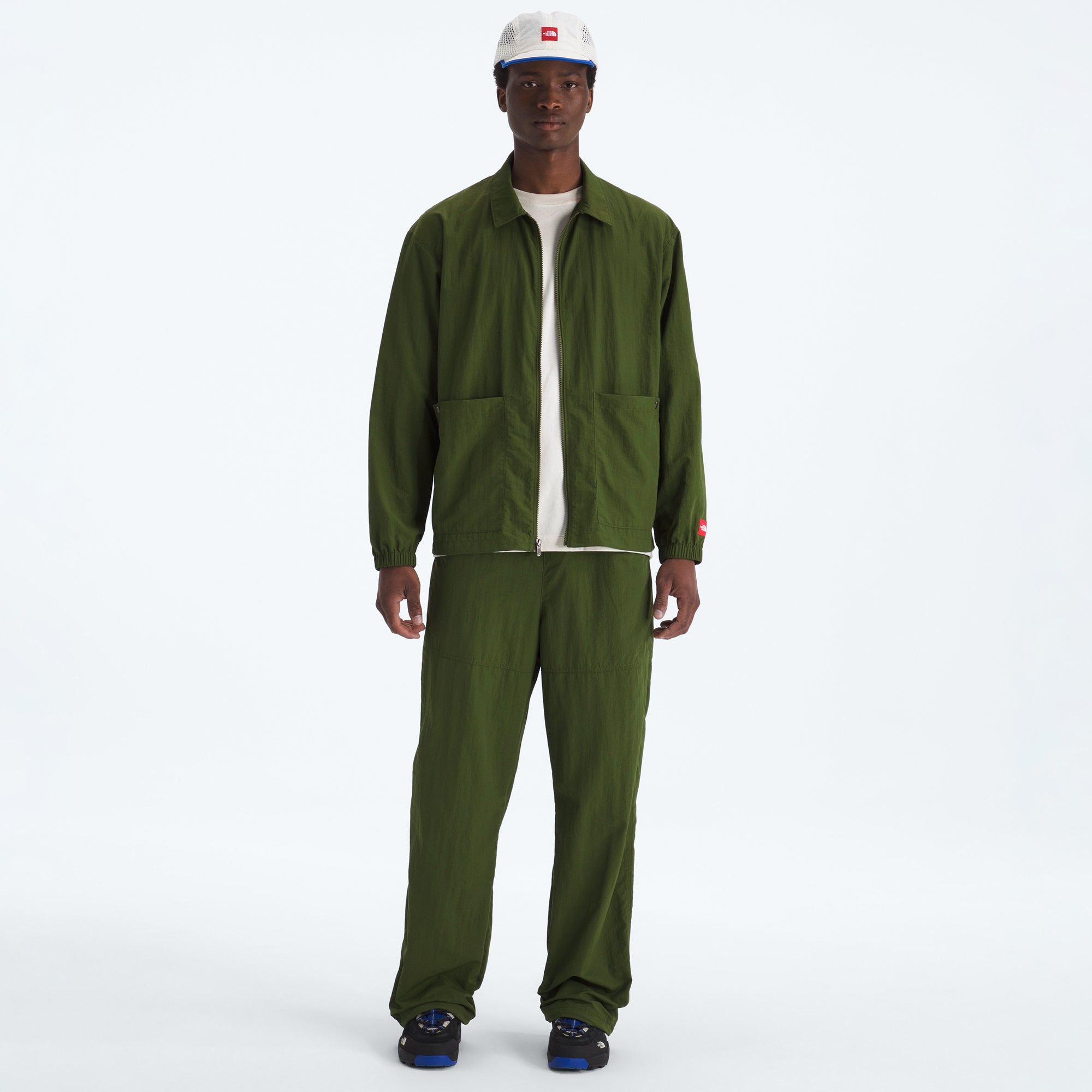 The North Face Mens Red Box Nylon Belted Pant