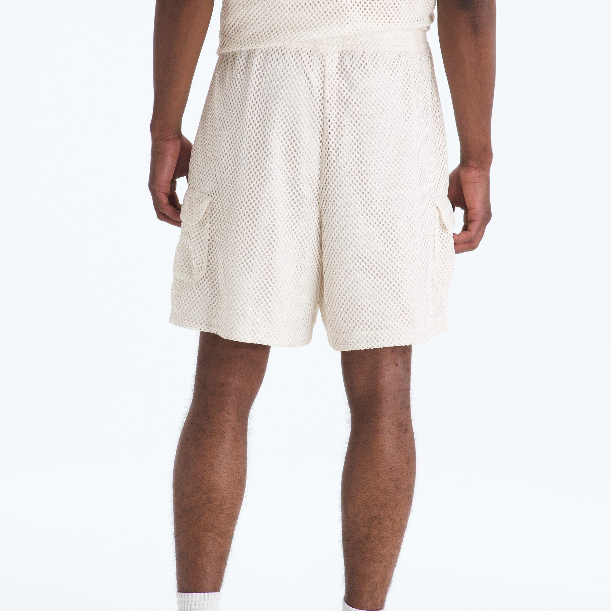 The North Face Mens Red Box Mesh Utility Short