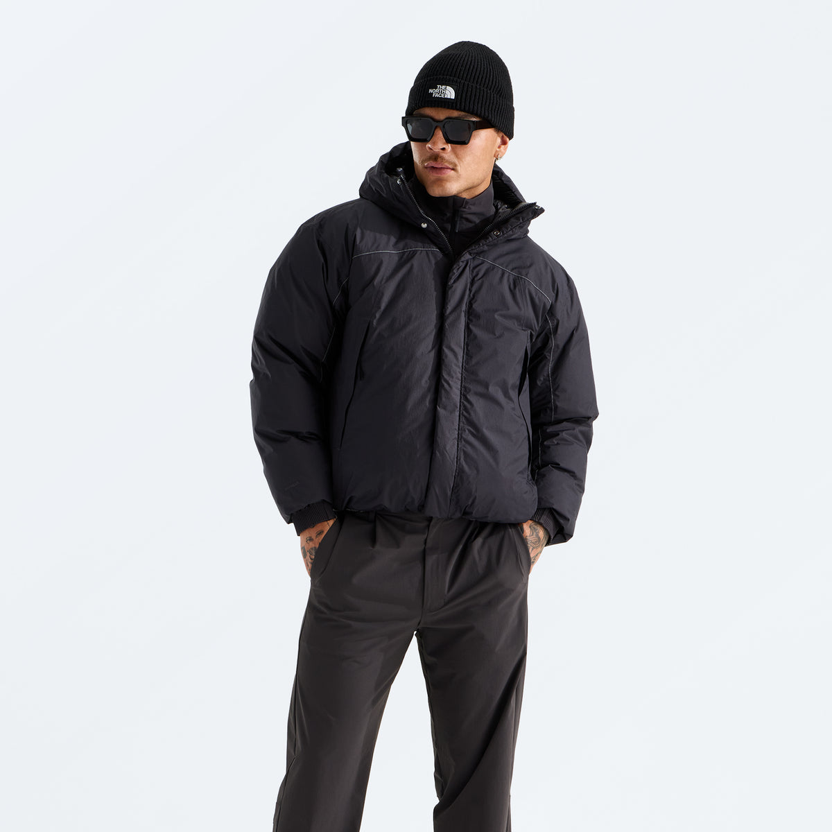 The North Face Mens Black Box Reversible Jacket