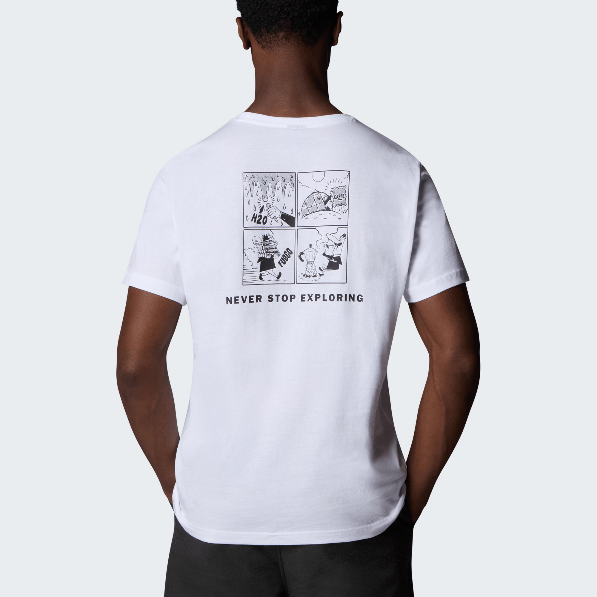 The North Face x Bialetti Mens Short Sleeve Tee – Extra Butter