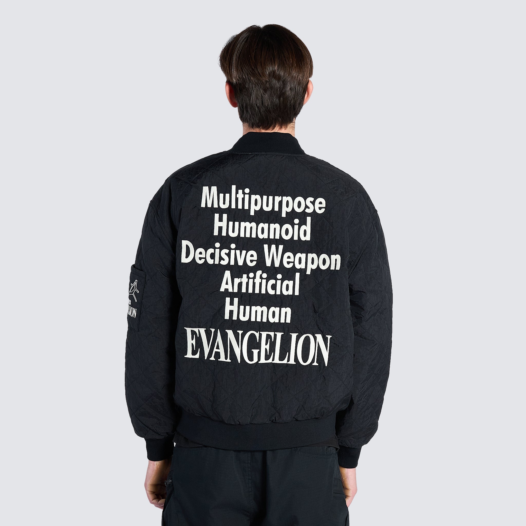 Pleasures x Evangelion Mens Humanoid Reversible Bomber