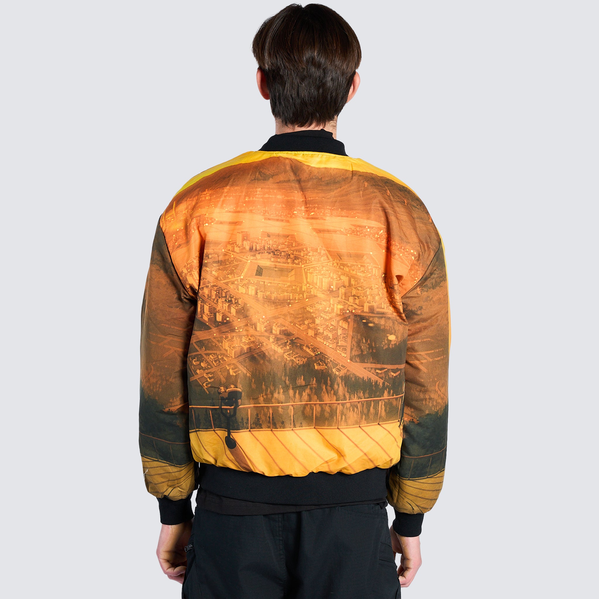 Pleasures x Evangelion Mens Humanoid Reversible Bomber