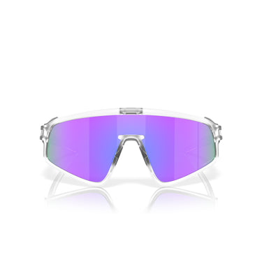 Oakley Latch Panel Matte Clear W/ Prizm Violet Sunglasses